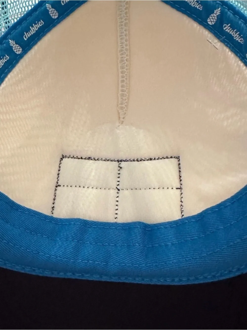 Chubbies Weekend Has Arrived Trucker Hat Aqua Cream Snapback Unisex